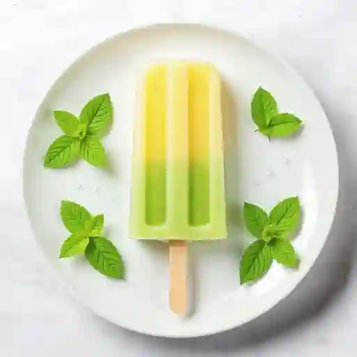 Paleta de Limonada de Hierbabuena