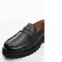 Zapatos Maraismo Negro Talla 43 Hombre Mango