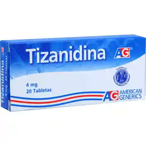 American Generics Tizanidina (4 mg)