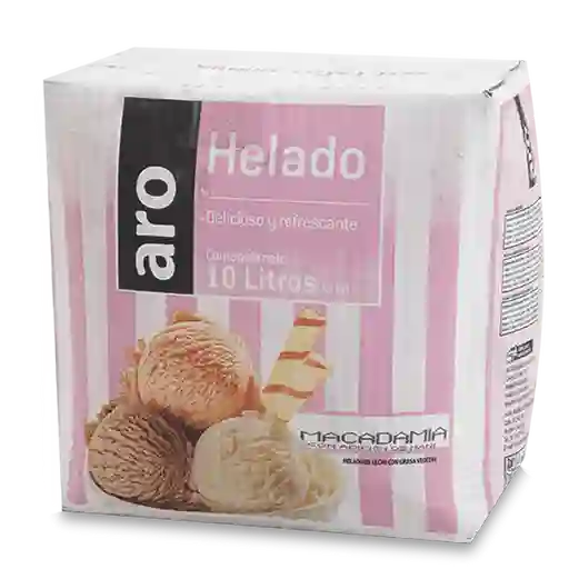 Helado Aro Macadamia Caja