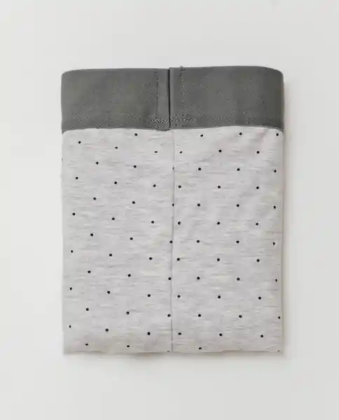 Bóxer Dots Masculino Gris Cuarzo Claro Talla S Chevignon