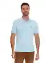 Camiseta Polo Azul Clte
