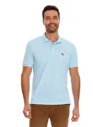 Camiseta Polo Azul Clte