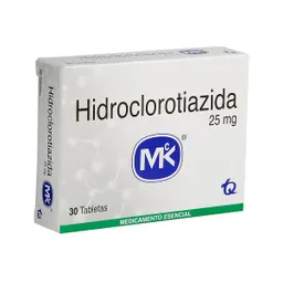 Hidroclorotiazida 25 Mg