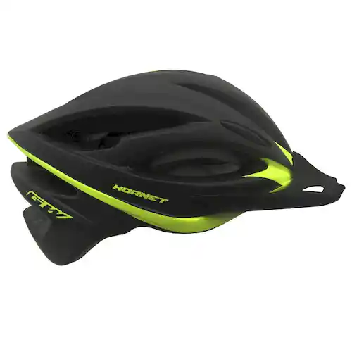 Gw Casco Hornet Bicicleta Mtb Negro Neón L