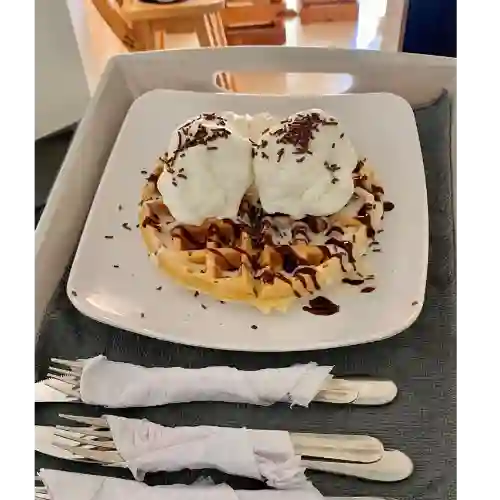Waffles Doble Helado