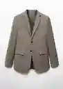 Blazer Americana París Beige Talla 46 Hombre Mango