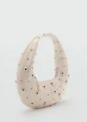 Bolso M Mei Offwhite Talla 99 Mujer Mango