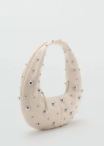 Bolso M Mei Offwhite Talla 99 Mujer Mango