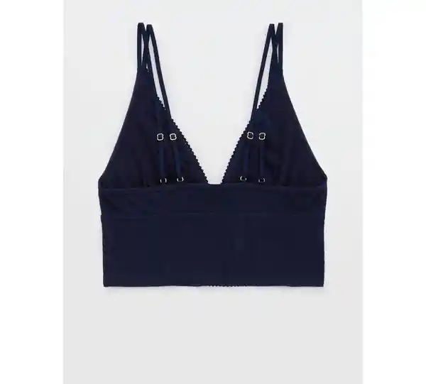 Bralette Aerie Azul Oscuro Talla Large American Eagle