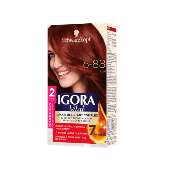 Igora Tinte Vital Rubi 6-88 100 mL