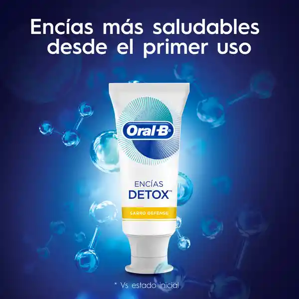 Oral-B Pasta Dental Detox Antitartar + Pack Cepillo Dental