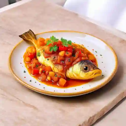 Mojarra En Salsa