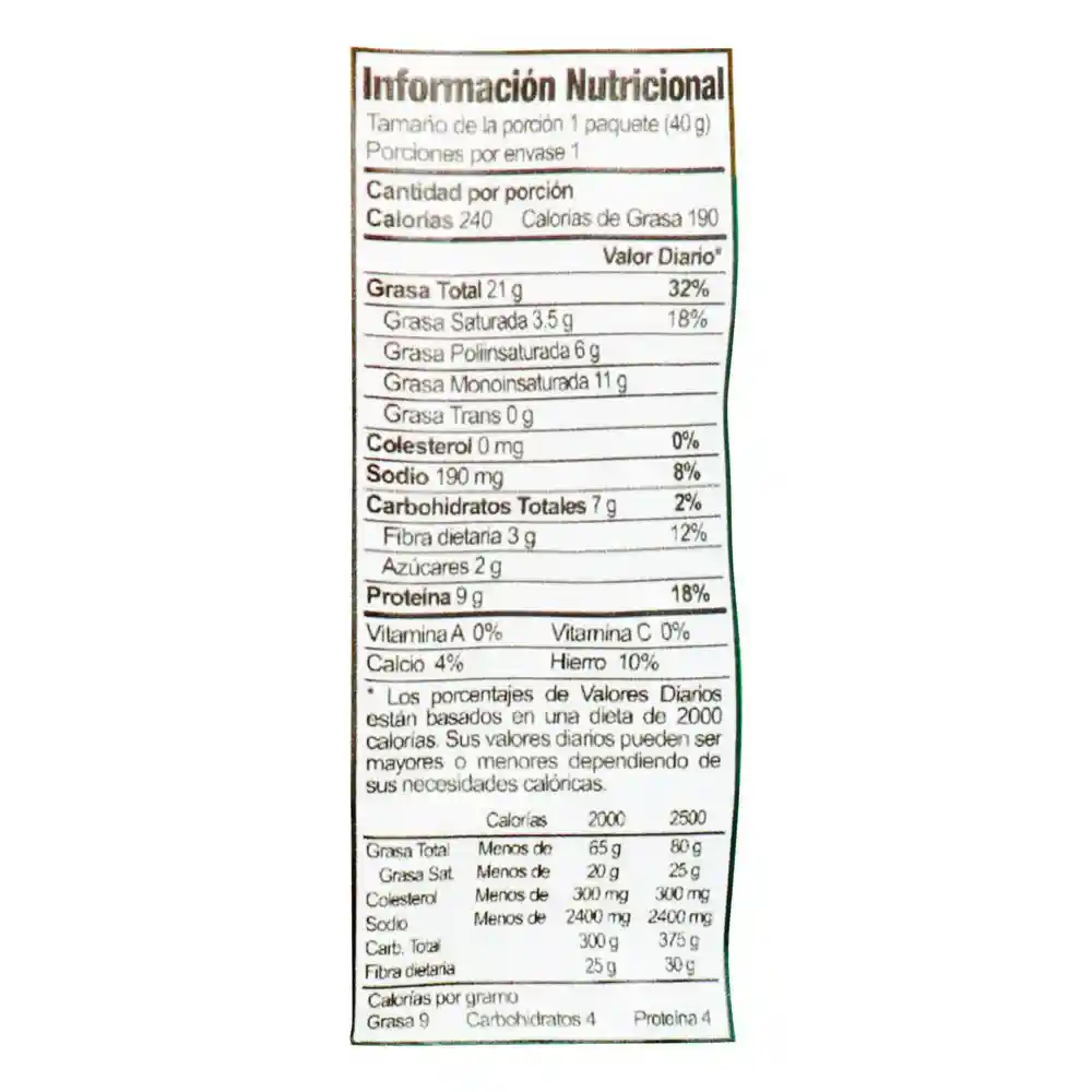 Frito Lay Mezcla de Maní Salado Almendras y Marañones