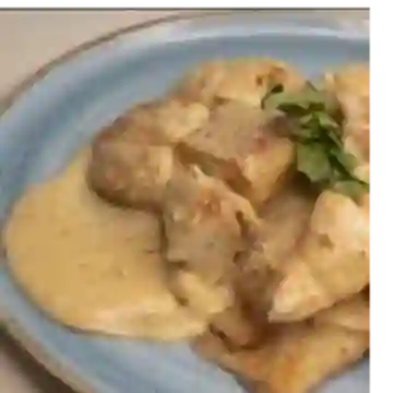 Crepe de Pollo y Champiñones