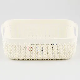 True Value Koopman Canasta Curver Knit Basket Crema 234662