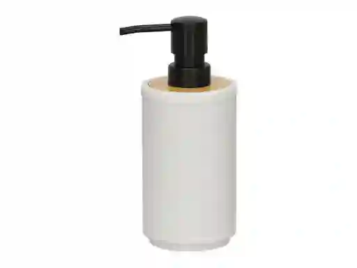 Dispensador Bambú Blanco Casaideas