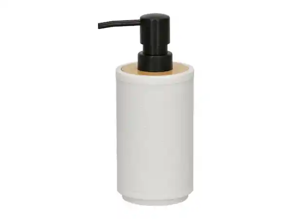 Dispensador Bambú Blanco Casaideas
