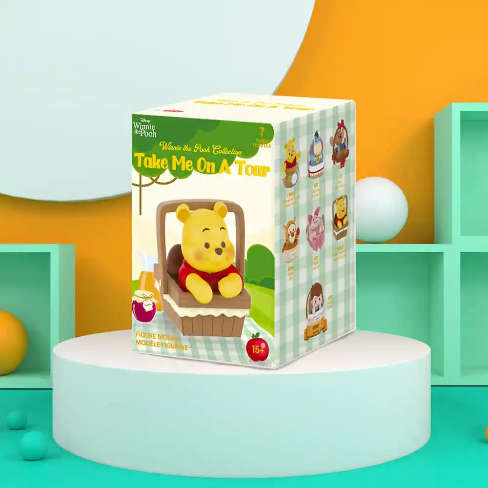 Adorno Sorpresa Winnie The Pooh Take me on a Tour Disney Miniso