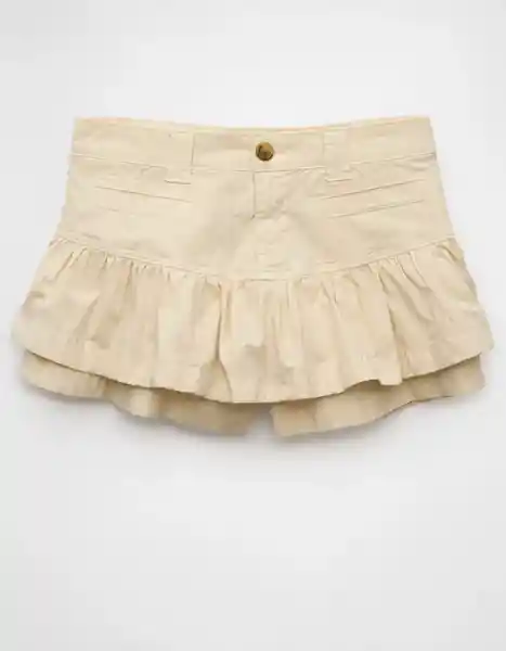 Falda Mujer Blanco Talla: 6 5060106 American Eagle