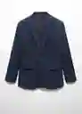 Blazer Americana Amalfi Navy Talla 50 Hombre Mango