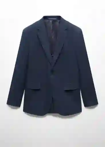 Blazer Americana Amalfi Navy Talla 50 Hombre Mango