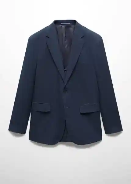 Blazer Americana Amalfi Navy Talla 50 Hombre Mango