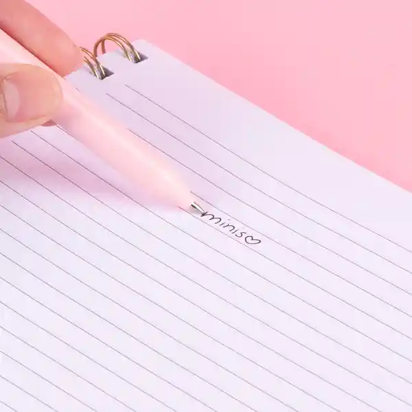 Set de Esfero Serie Rose Gold Miniso