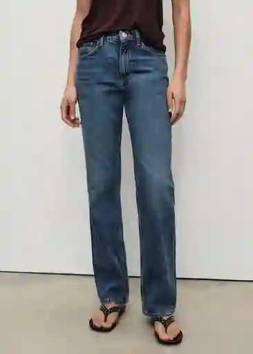 Jean Matilda Tejano Oscuro Talla 38 Mujer Mango