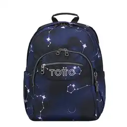 Morral Acuarela Color Negro / Azul 4CH Totto
