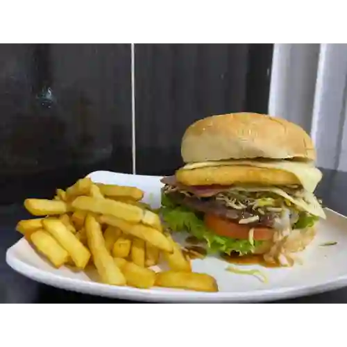 Hamburguesa Carnitas