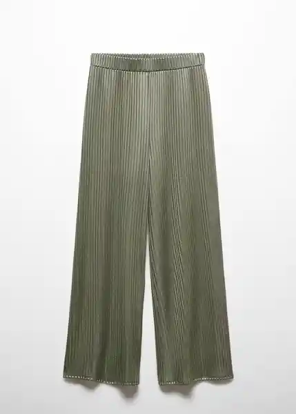 Pantalón Shine-A Dark Caza Talla L Mujer Mango