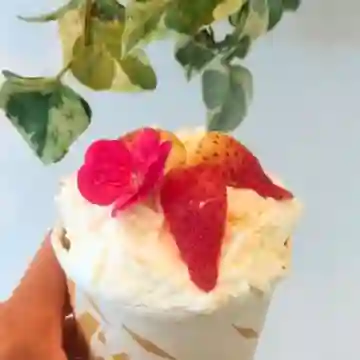 Fresas con Crema Sencillas