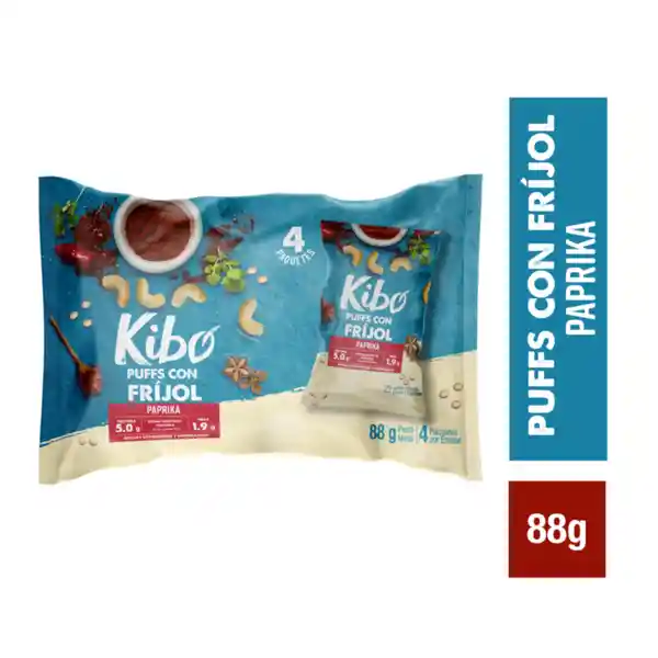 Kibo Puffs Frijol Con Paprika