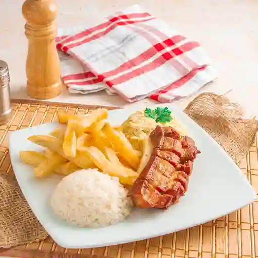 Combo con chicharrón