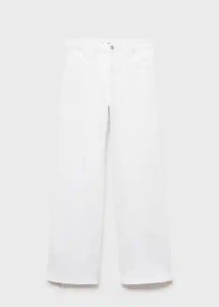 Jean Danila Blanco Talla 38 Mujer Mango