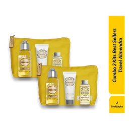 2 x Loccitane Kit Best Sellers Travel Almendra 