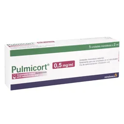 Pulmicort Suspensión Para Nebulización Oral (0.5 mg)