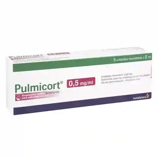 Pulmicort Suspensión Para Nebulización Oral (0.5 mg)