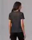 Camiseta Mujer Negro Noche Ultraoscuro Talla L 84426 Rifle