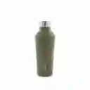 Botella Doble Pared en Acero Verde Oscuro Ambiente Gourmet