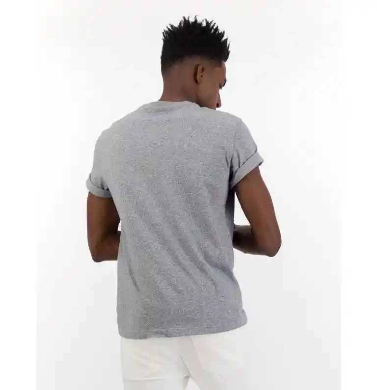 Camiseta Gris Talla Large Hombre American Eagle