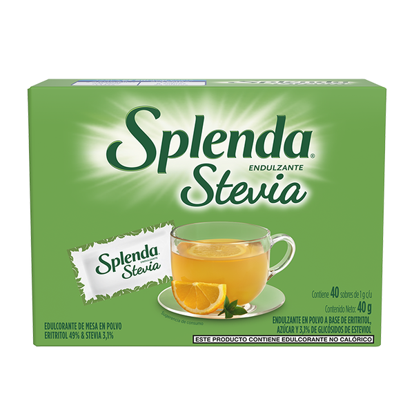 Splenda Endulzante Stevia en Polvo 40 g