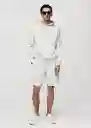 Short Funchal Gris Claro Vigoré Talla XL Hombre Mango