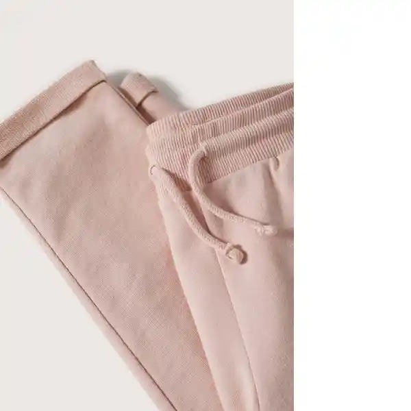 Pantalón Viena Rosa Light Talla 09 Niñas Mango