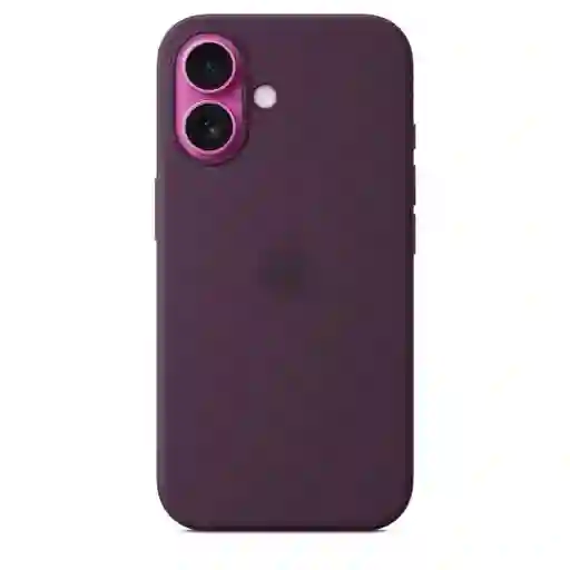 iPhone Case 16 Plus Silicone With Magsafe Plum