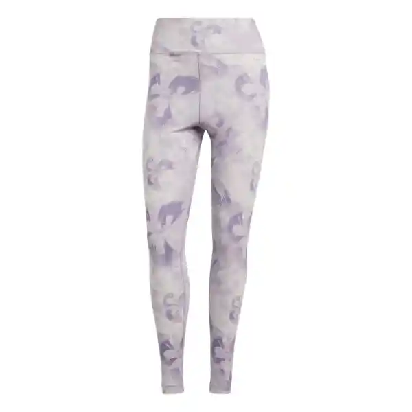 Adidas Leggings te Aop Flower L Mujer Morado Talla L IN6990