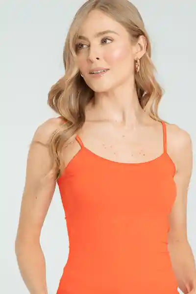 Top Penelope Color Naranja Talla S Ragged