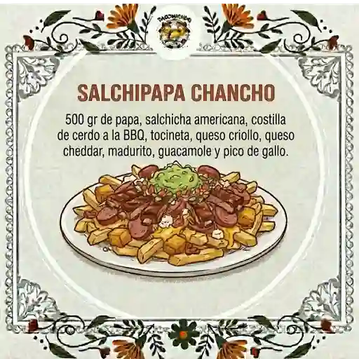 Salchipapa chancho