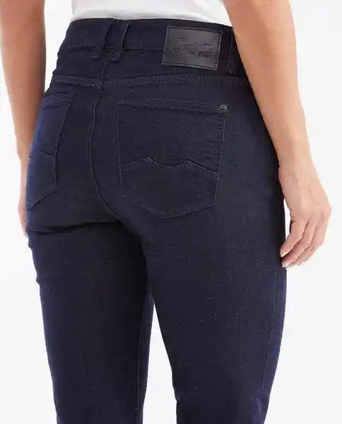Jean Cosmo Para Mujer Azul Dark Talla 6 Chevignon